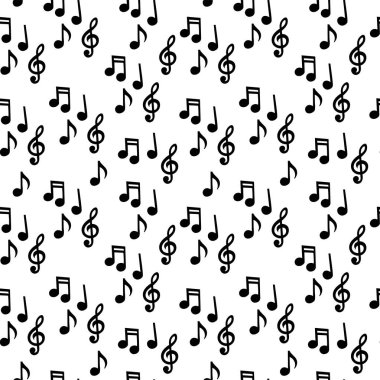 müzik notlar seamless modeli