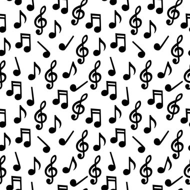 müzik notlar seamless modeli