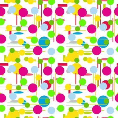 Geometrik şekiller pürüzsüz desen