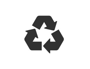 Eğri ok işaretleri izole