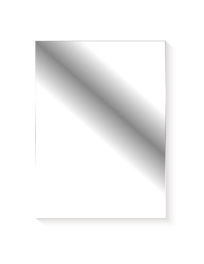 Yaprak beyaz degrade gölge