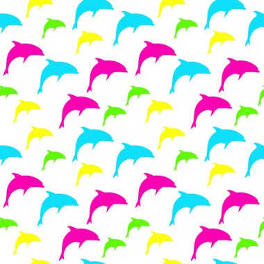 Yunuslar Seamless modeli dekor