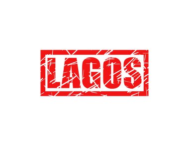 Lagos kırmızı pul dekor