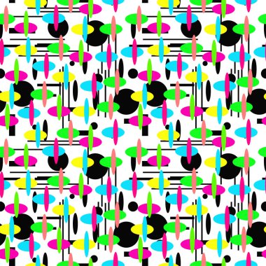 Geometrik şekiller pürüzsüz desen