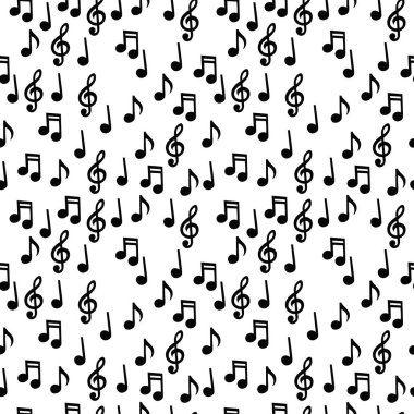 müzik notlar seamless modeli