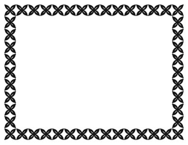 Çerçeve izole dekor dekor