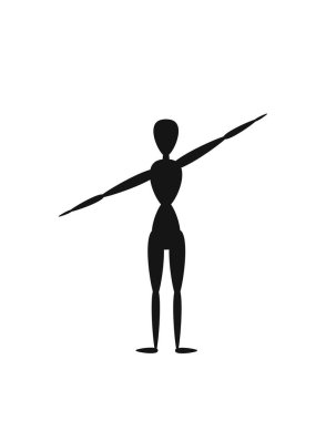 Spor salonu fiziksel egzersiz kız siluet