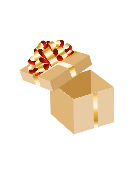 Подарочная Коробка — стоковый вектор