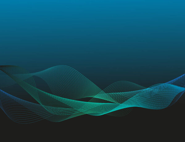 Фоновый декор 3D линии
