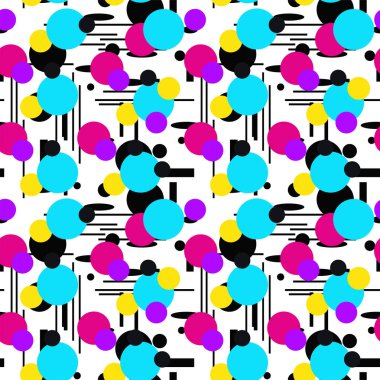 Geometrik şekiller pürüzsüz desen