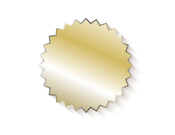 Sticker Étoile Décor Vide — Image vectorielle