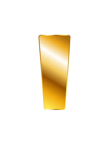 Κορδέλα Χρυσή Ετικέτα Αυτοκόλλητο — Διανυσματικό Αρχείο