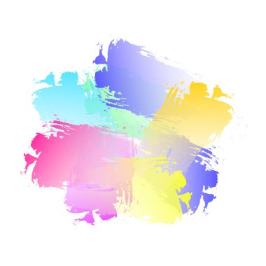 Arka plan sulu boya konturları vektör