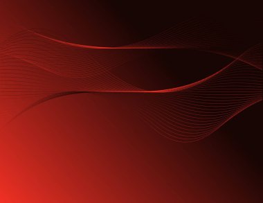 3D kırmızı çizgi arka plan