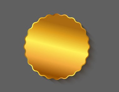 Yıldız etiket boş izole