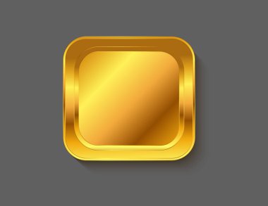 Köşeleri yuvarlatılmış kare etiketi