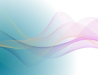 3D çizgi arka plan dekor