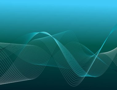 3D çizgi arka plan dekor