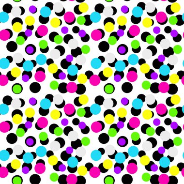 Geometrik şekiller pürüzsüz desen 