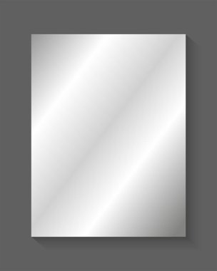 Yalıtılmış degrade boş sayfa