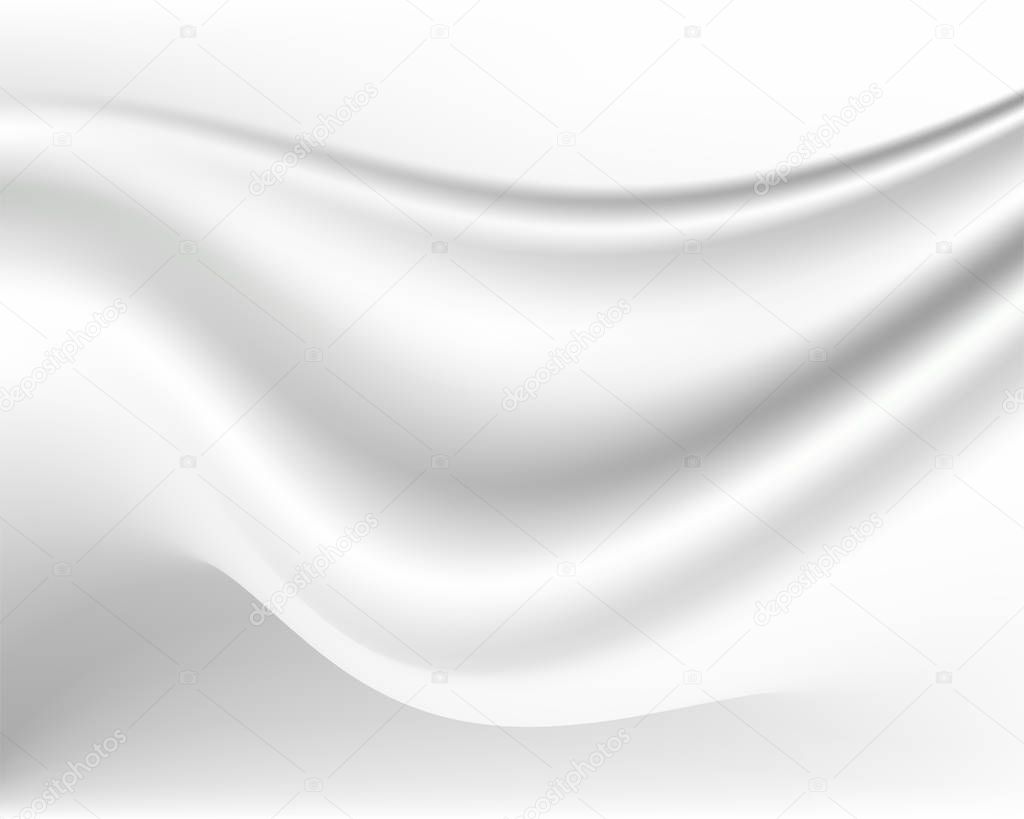 Cream light gradient background fabric