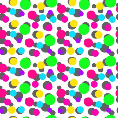 Geometrik şekiller Dikişsiz desen dekor