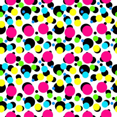 Geometrik şekiller Dikişsiz desen dekor