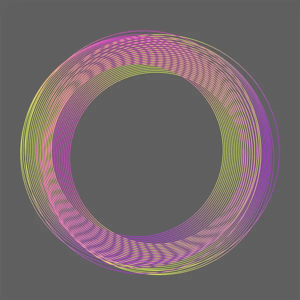 Дизайн Логотипа Спиральными Линиями — стоковый вектор