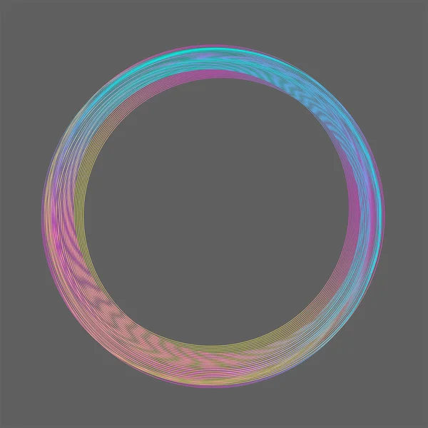 Дизайн Логотипа Спиральными Линиями — стоковый вектор