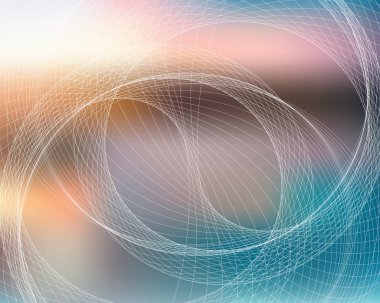 Canlı arka planda 3b çizgi