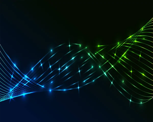 Arka plan 3d neon çizgiler dekor