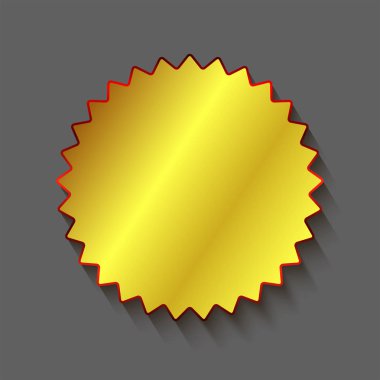 Yıldız Sticker simgesi boş dekor