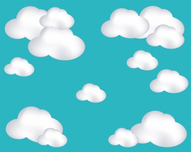 Bulut yağmur arka plan dekor afiş