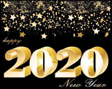 Greating kartpostal Yeni yıl 2020