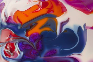 karışık renkler ile psychedelic renkli sıvı arka plan 