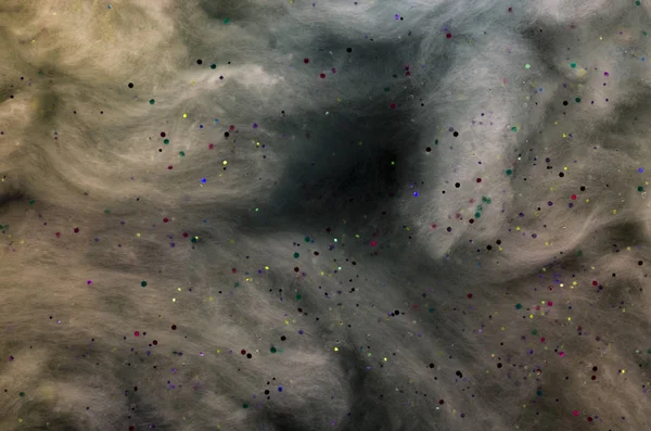Εννοιολογική Cosmos Σκούρο Φόντο Λάμπει Ένα Αστέρια — Φωτογραφία Αρχείου