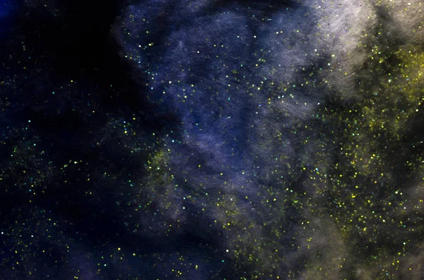 Konceptuální Temný Vesmír Pozadí Hvězdami — Stock fotografie