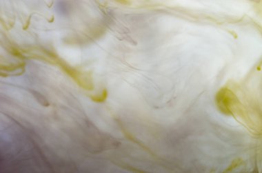 Su, mürekkep lekesi, arka plan akrilik renkler 