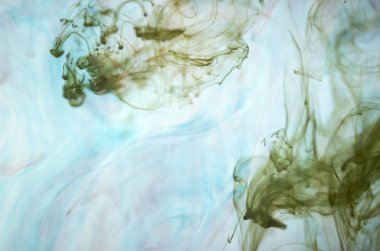 mavi beyaz arka plan üzerinde duman bulutları