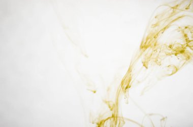 Su, mürekkep lekesi, arka plan akrilik renkler 