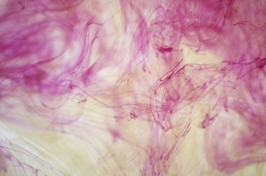 bulutlar beyaz arka plan üzerinde mor duman