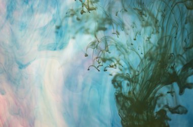 mavi beyaz arka plan üzerinde duman bulutları