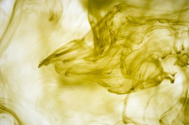 sarı beyaz arka plan üzerinde duman bulutları