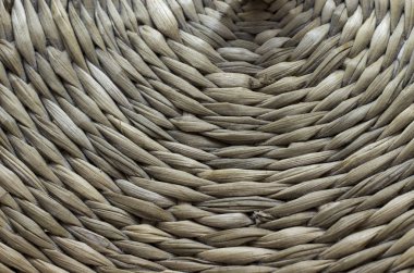 hasır sepet öğelerin görünümünü portre