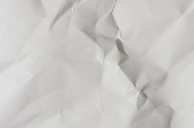 basit beyaz buruşuk Kağıt arka plan