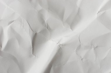 basit beyaz buruşuk Kağıt arka plan