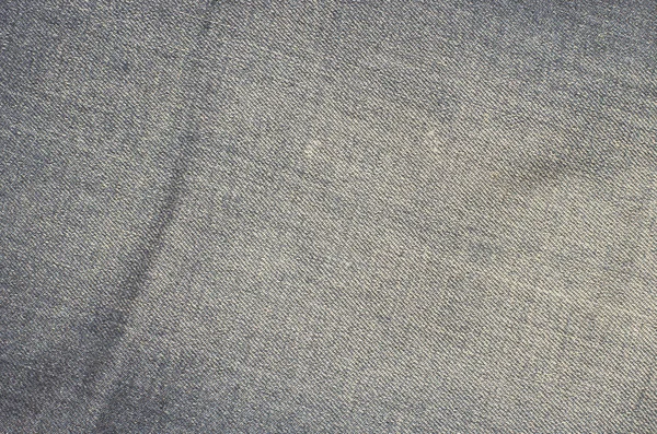 Primo Piano Vista Blu Jeans Tessuto Texture Sfondo — Foto Stock