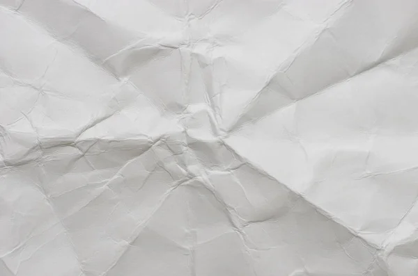 Basit Beyaz Buruşuk Kağıt Arka Plan — Stok fotoğraf