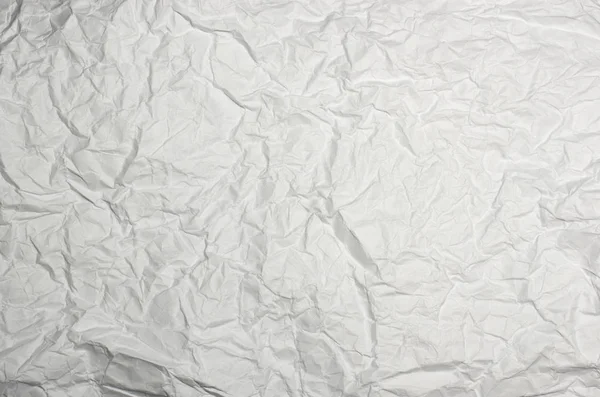 Simple Fond Papier Froissé Blanc — Photo