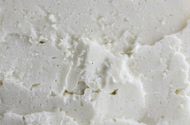 portre görünümünde, beyaz poliüretan köpük kesim